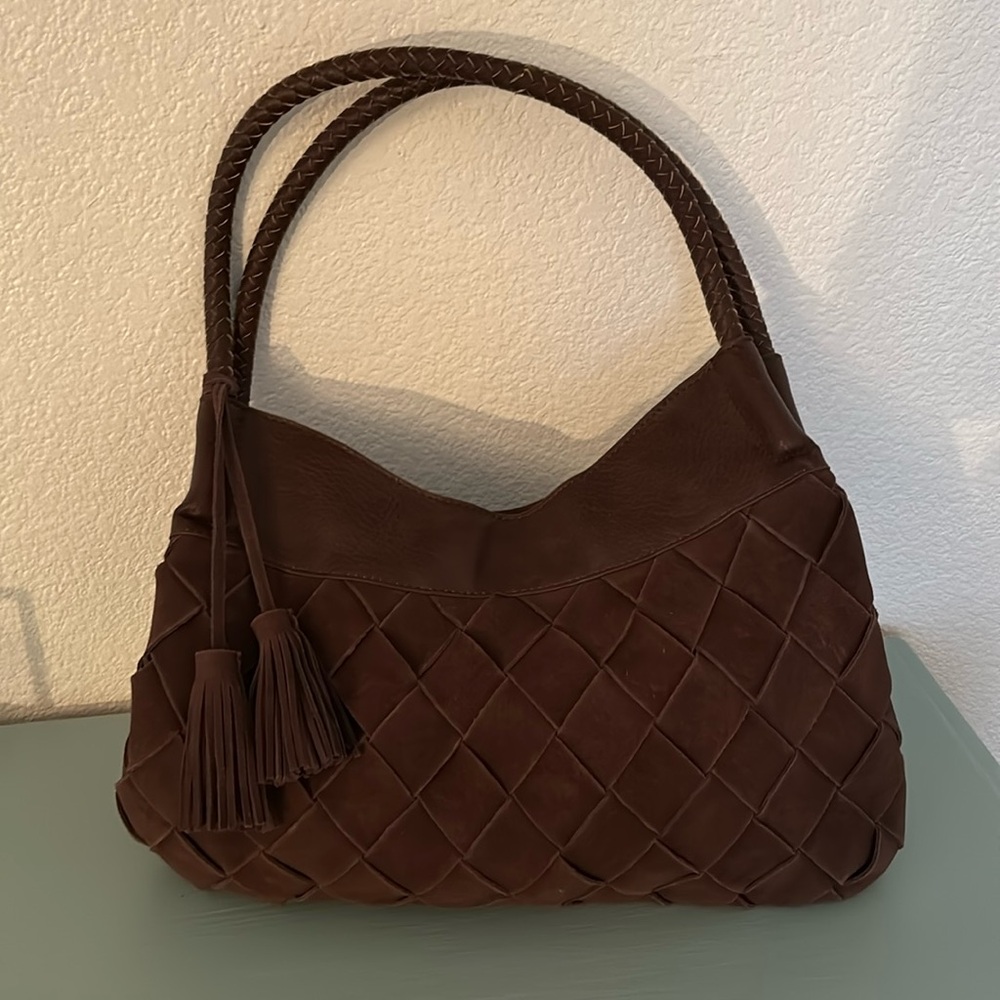 NC INTERNATIONAL CONCEPTS ELLA SHOULDER BAG, Color Brown NWOT